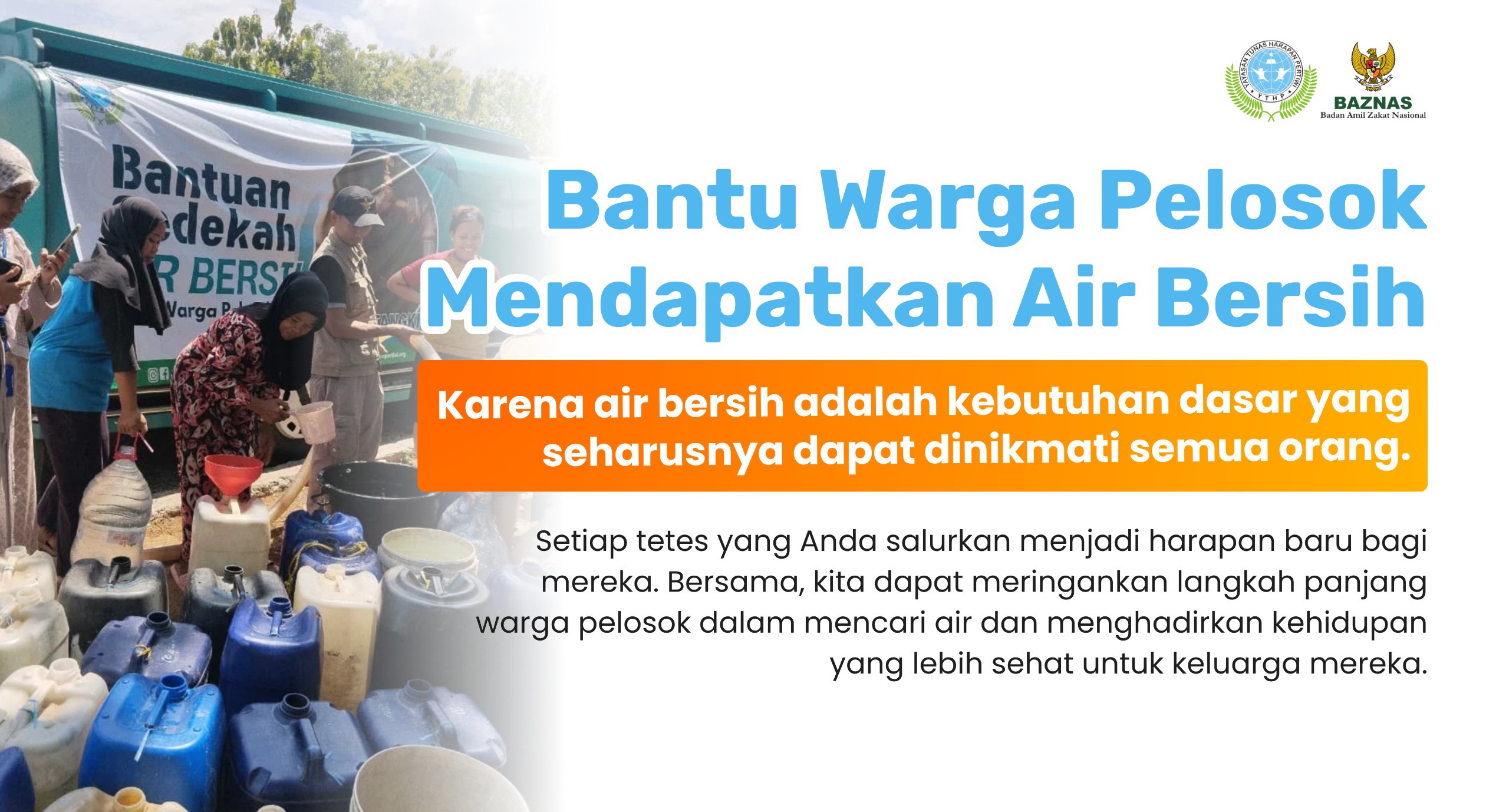 Air Bersih untuk Pelosok Negeri